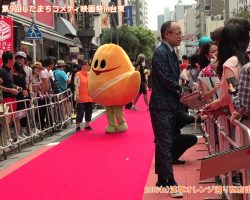 【キャラクター】オレンテくん（オレンジ通り商店街）もレッドカーペットを歩きます！